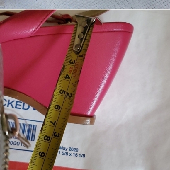 Etienne Aigner pink Kersey sandals 10 NWT‎ - Picture 6 of 10